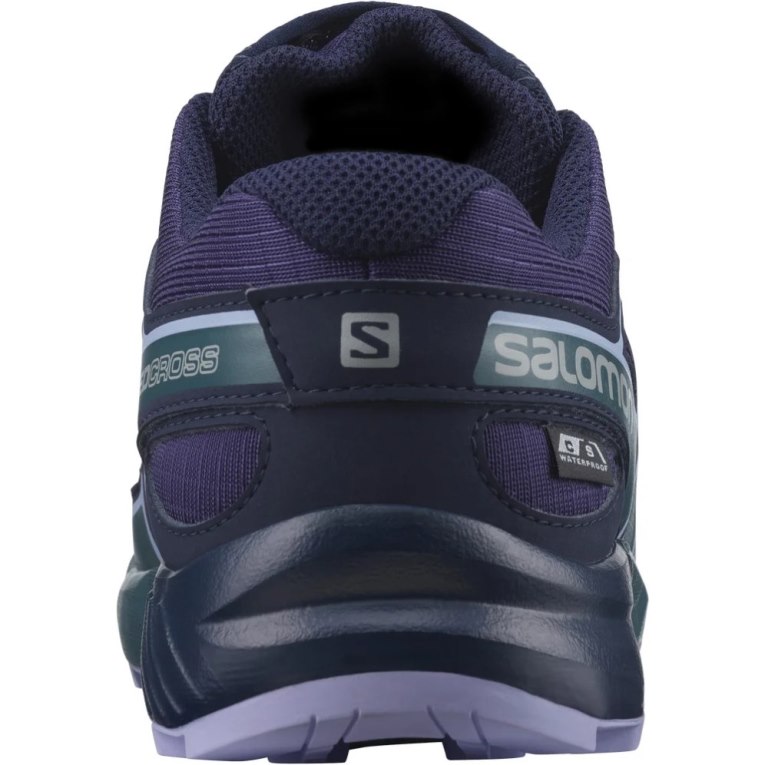 Purple Salomon Speedcross CSWP Kids' Hiking Shoes | IE GE8053